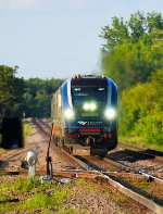 IDTX 4605 Amtrak Midwest Illinois Zephyr